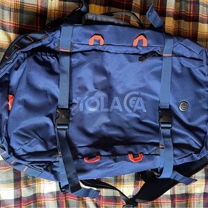 Tolacea Blue and Orange Men's Backpack
